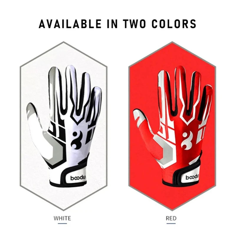 American Football Gloves Adjustable Wristband Gloves