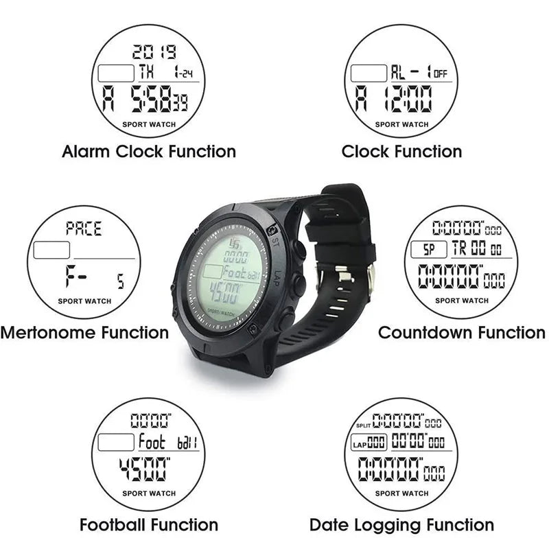 Football Game Timer Stopwatch Water Resistant