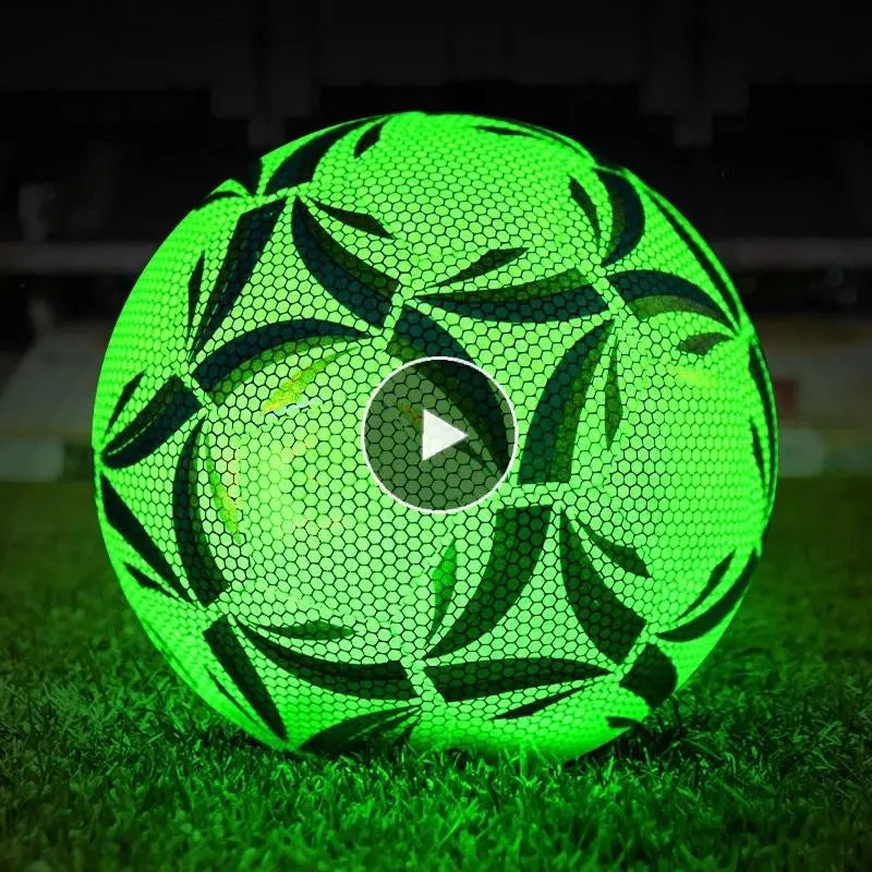 New Style Luminous Soccer Ball Reflective