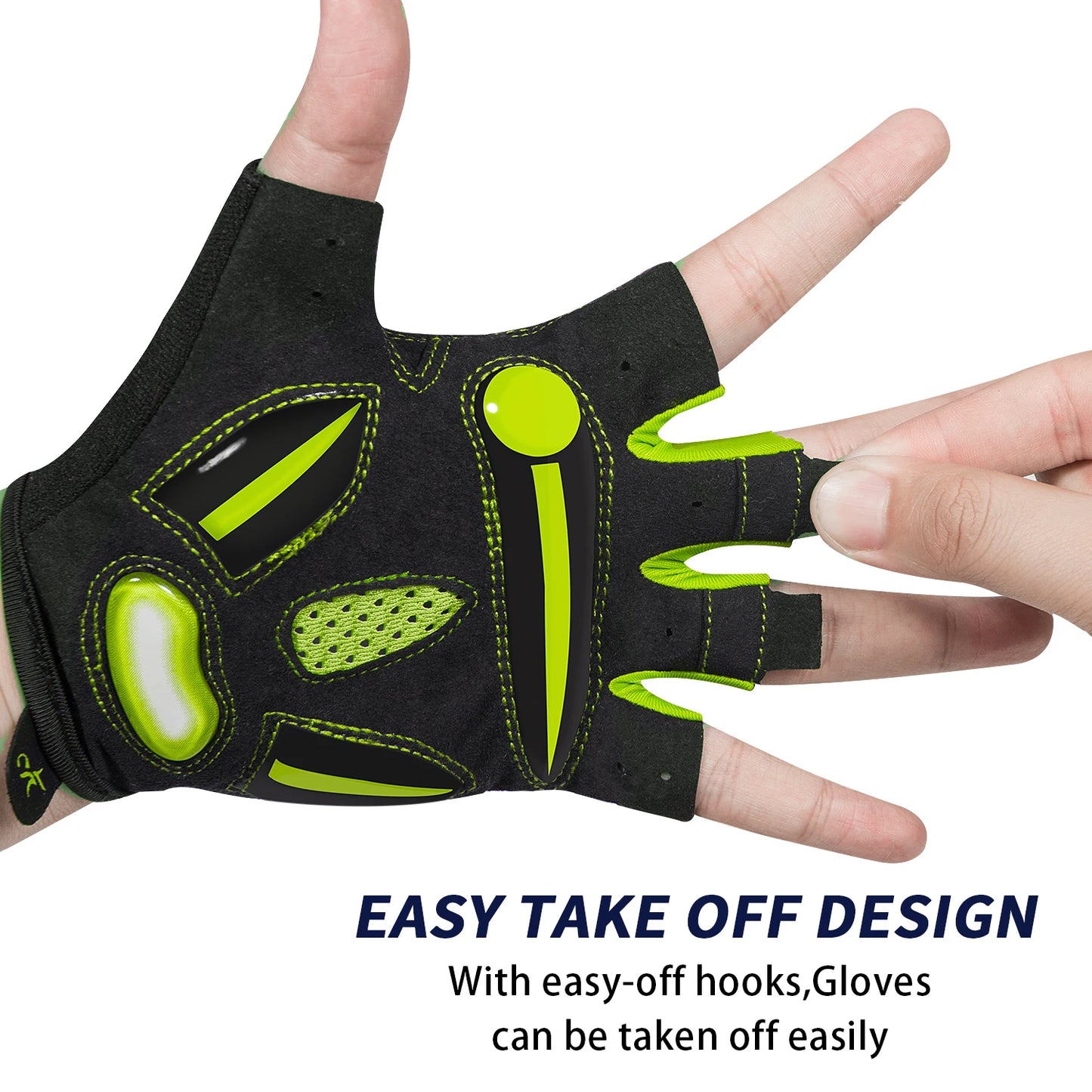 Bike Gloves Liquid Gel Pad Bicycle Gloves