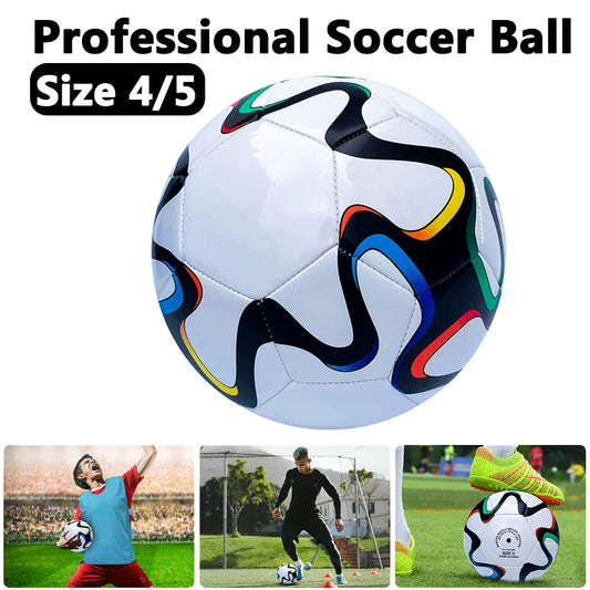 Professional Soccer Ball Size 4/5 Wear Resistant