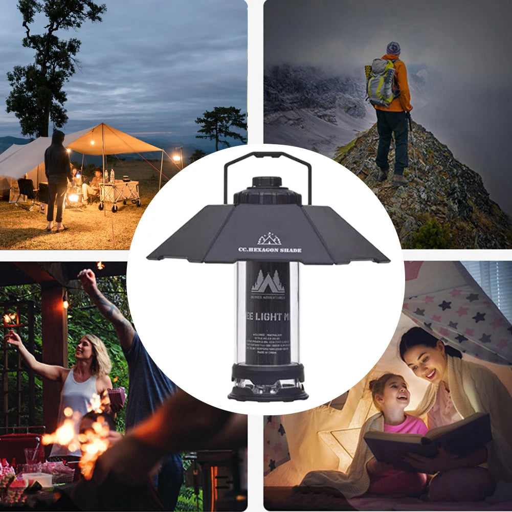 2600mAh LED Camping Lamp TYPE-C Rechargeable