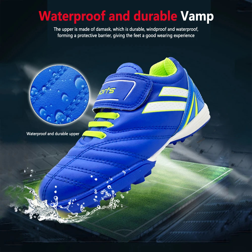 Breathable Children Youth Football Shoes Anti-Slippery