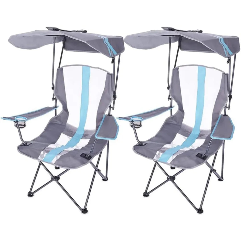 Foldable Canopy Chair for Camping, Tailgates