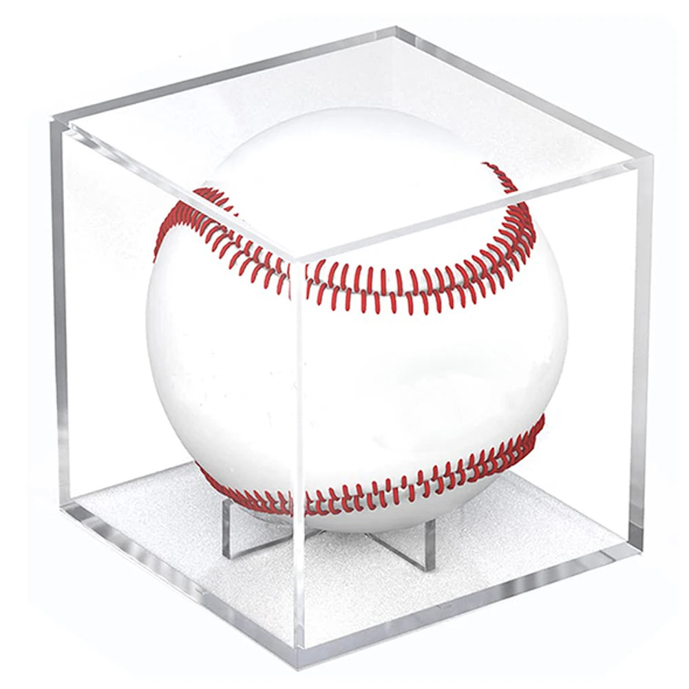 Clear Baseball Display Case Acrylic Transparent