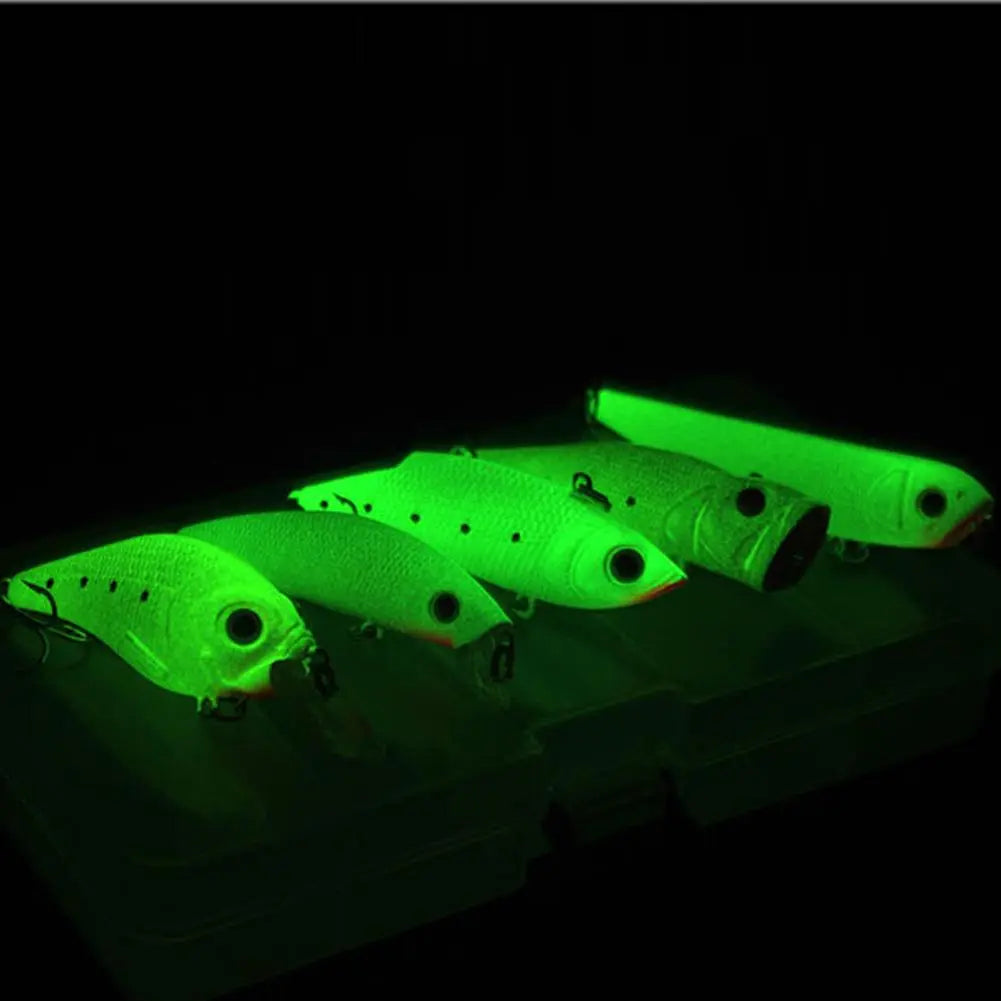 Night Fishing Bait Kit Luminous Minnow