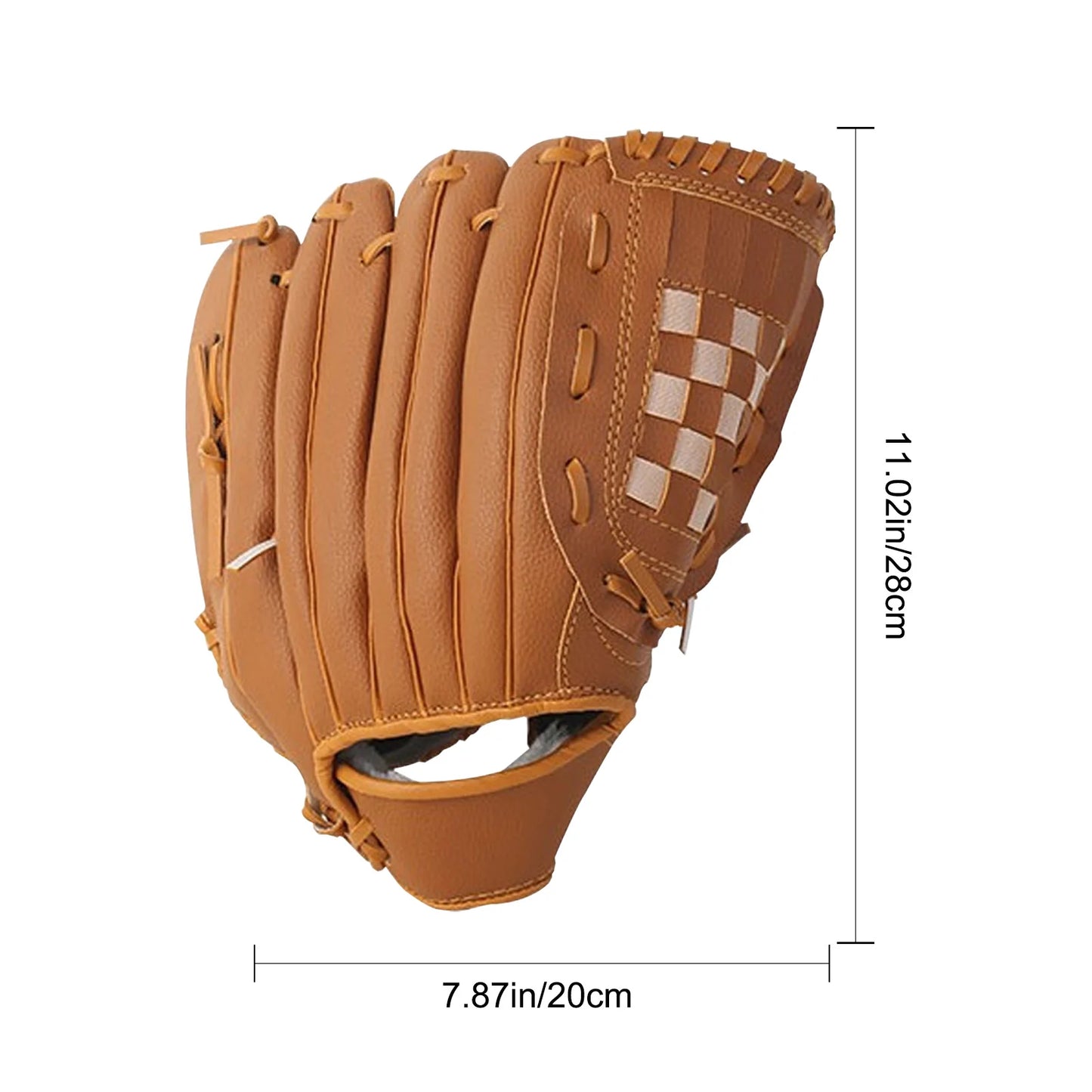 Baseball Glove Leather Softball Practice Training