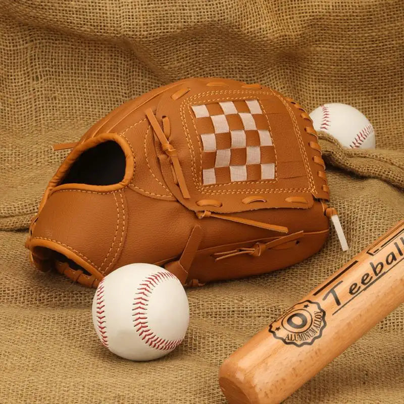 Baseball Glove Leather Softball Practice Training